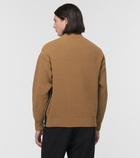 Sacai - Ribbed-knit sweater