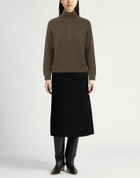 Peserico Womens Sweater Military in Green