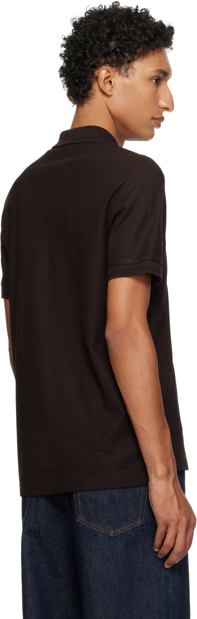 Burberry Brown Cotton Polo