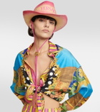 Versace Logo cowboy hat