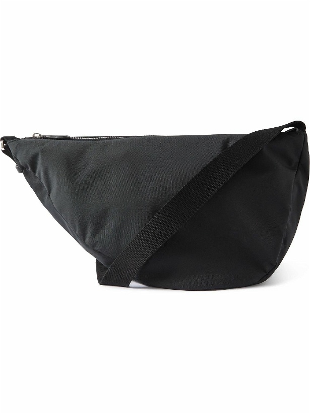 Photo: The Row - Slouchy Banana Two Leather-Trimmed Nylon Belt Bag