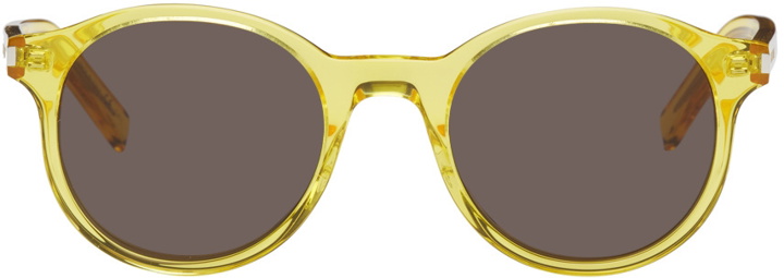Photo: Saint Laurent Yellow SL 521 Sunglasses
