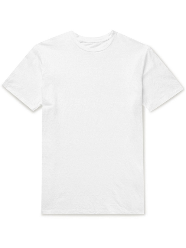 Photo: ALTEA - Slub Stretch-Linen T-Shirt - White - S