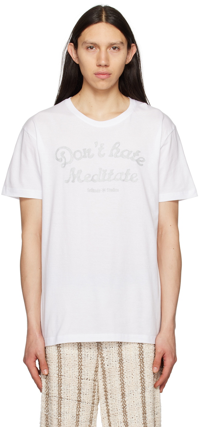 Solitude Studios SSENSE Exclusive White T-Shirt