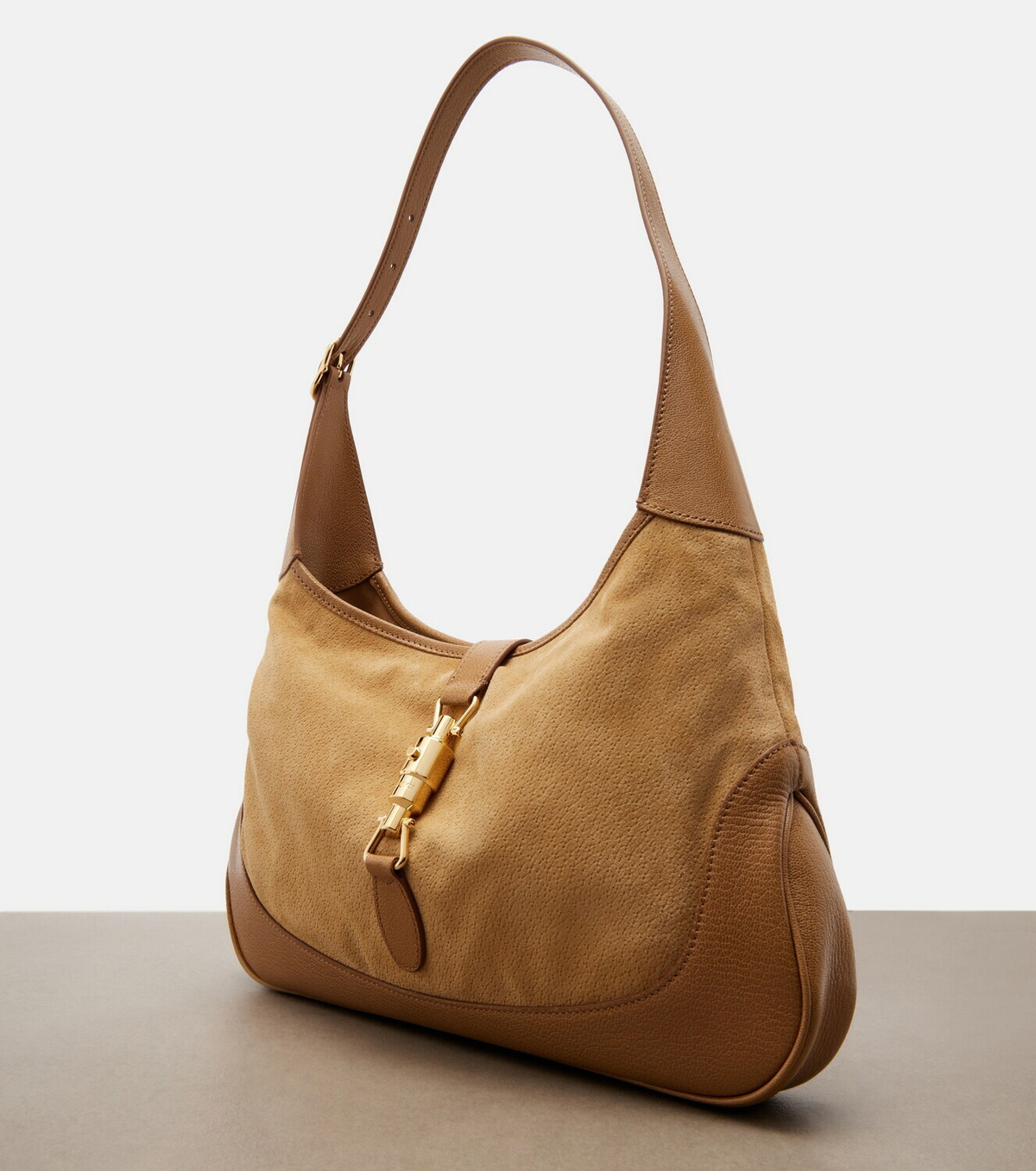 Gucci Jackie Medium suede shoulder bag