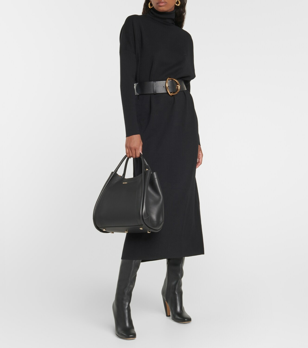 Max Mara Marine leather tote bag Max Mara