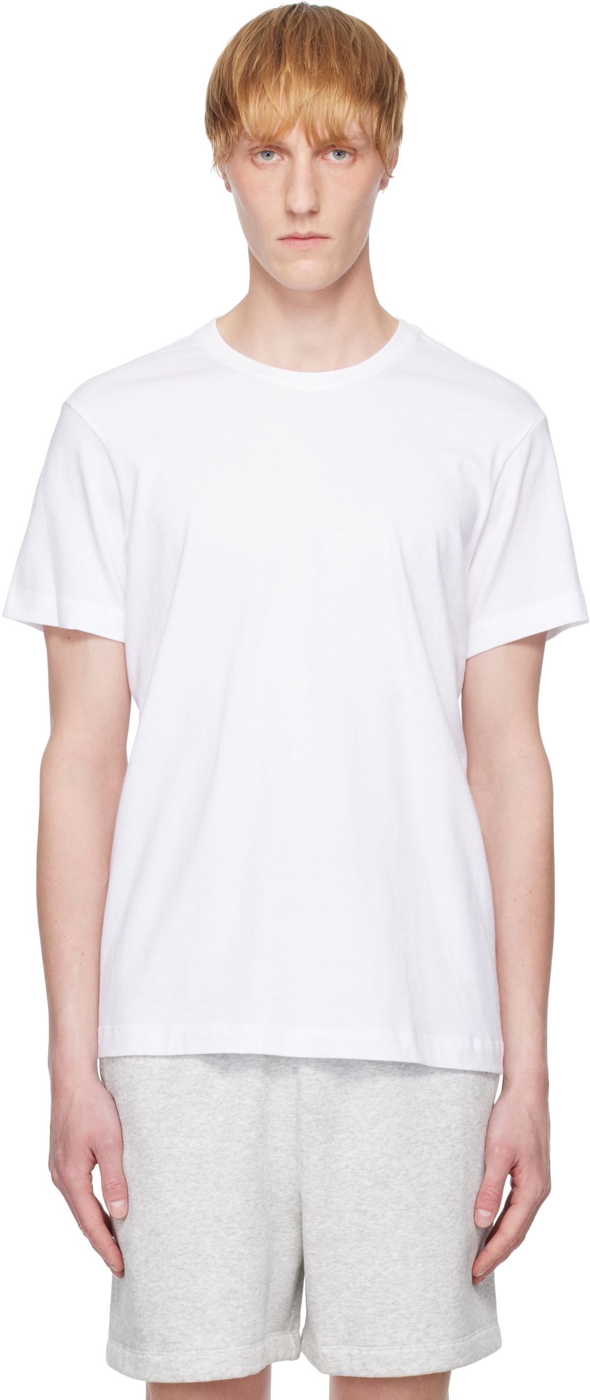 SKIMS White SKIMS Cotton Classic T-shirt
