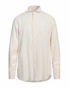 Lardini Mens Shirt in Off white