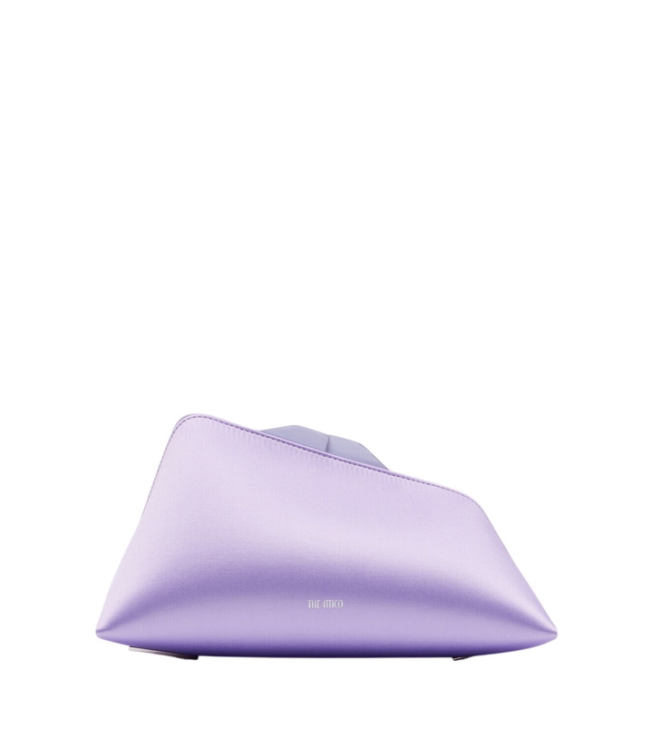 Photo: The Attico 8:30PM Small satin clutch