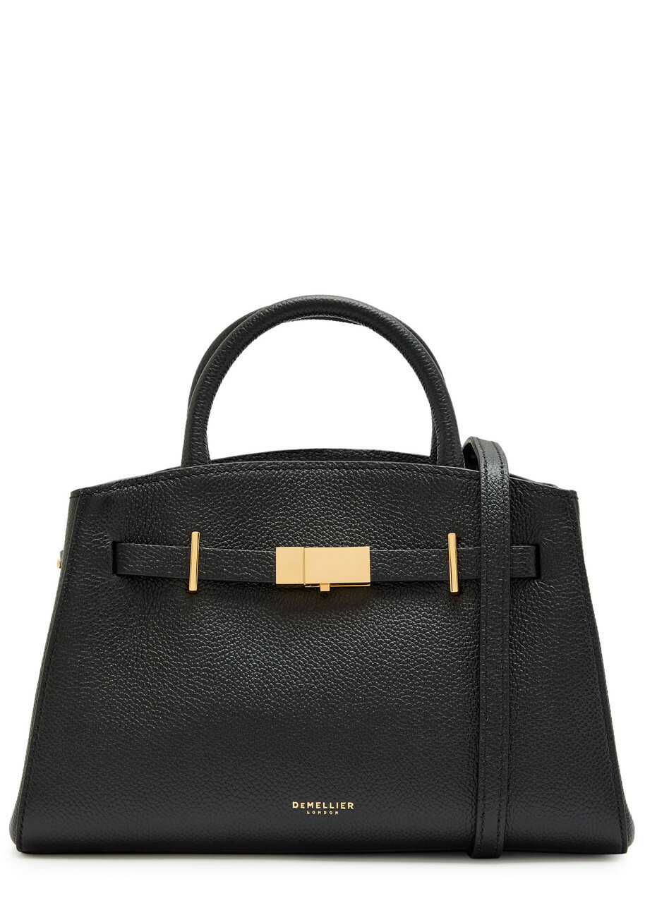 Demellier The Small Hudson Grained Leather top Handle bag - Black - One Size