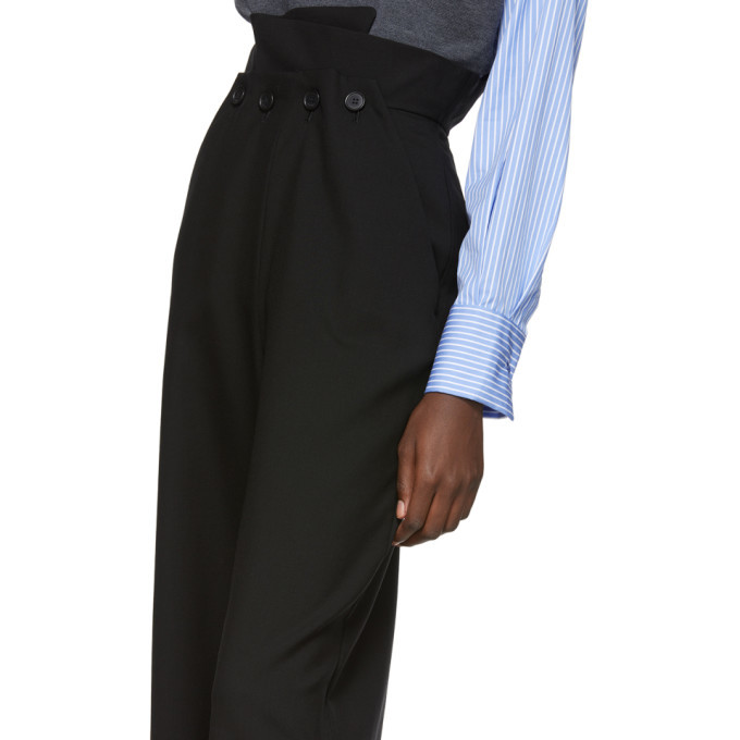 Enfold Black Layered Trousers
