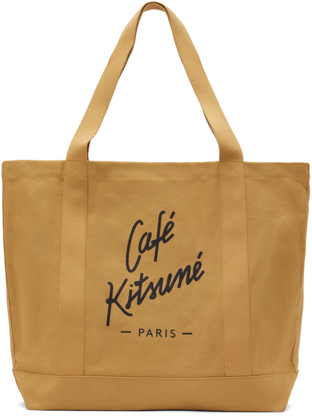 Photo: Maison Kitsuné Yellow 'Café Kitsuné' Tote