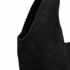Mazi Untitled Flow Suede Tote Bag in Black 
