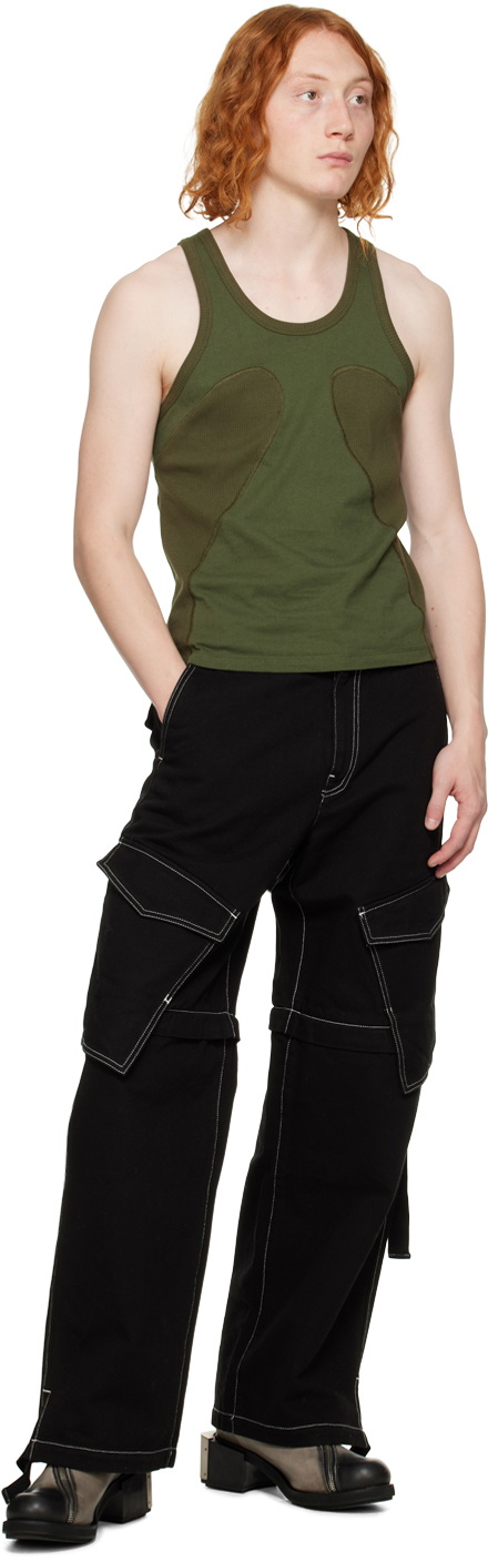 Dion Lee Black Parachute Jeans
