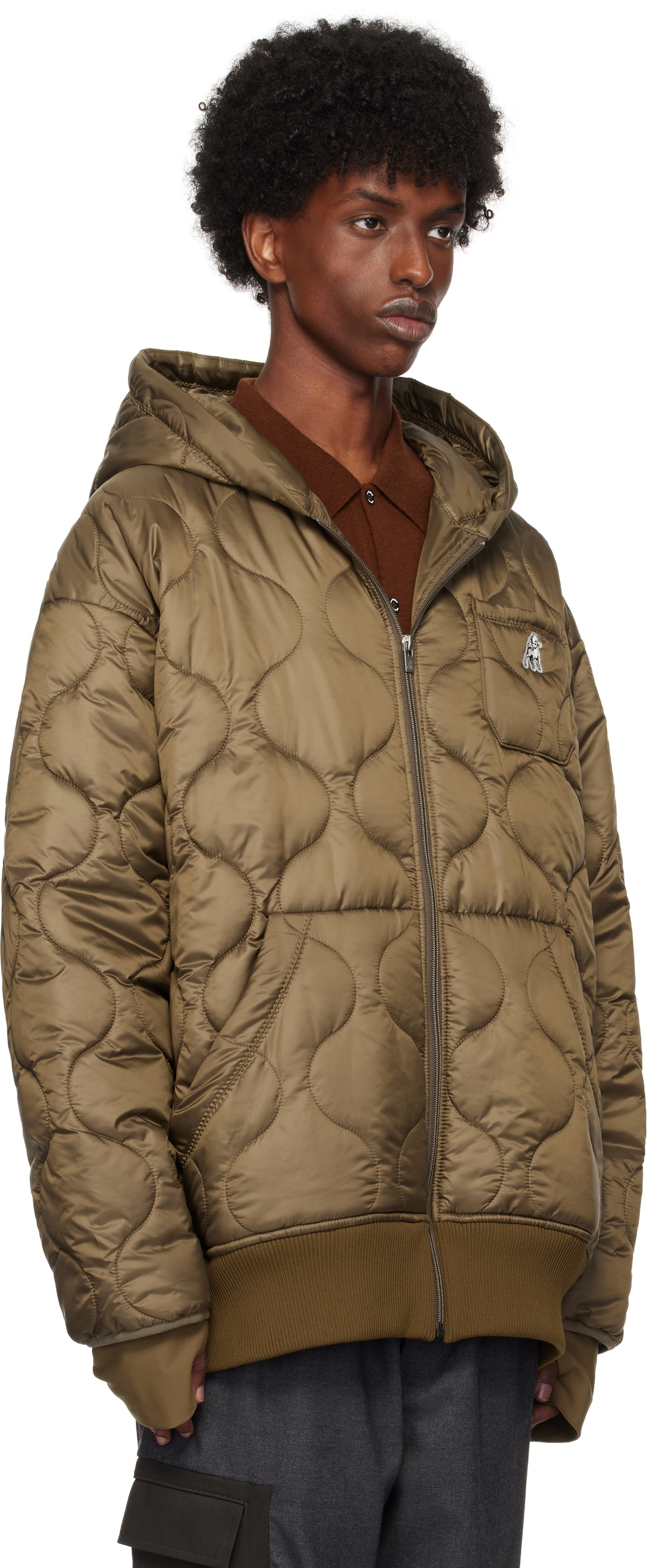 the Shepherd UNDERCOVER Brown US2D4201 Jacket