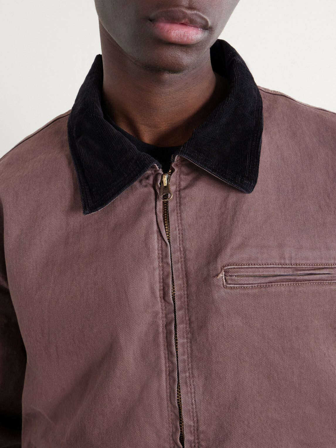 Corridor - Utility Cotton-Blend Twill Jacket - Brown