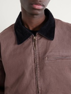 Corridor - Utility Cotton-Blend Twill Jacket - Brown