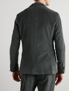 Officine Générale - Cotton-Blend Corduroy Blazer - Gray