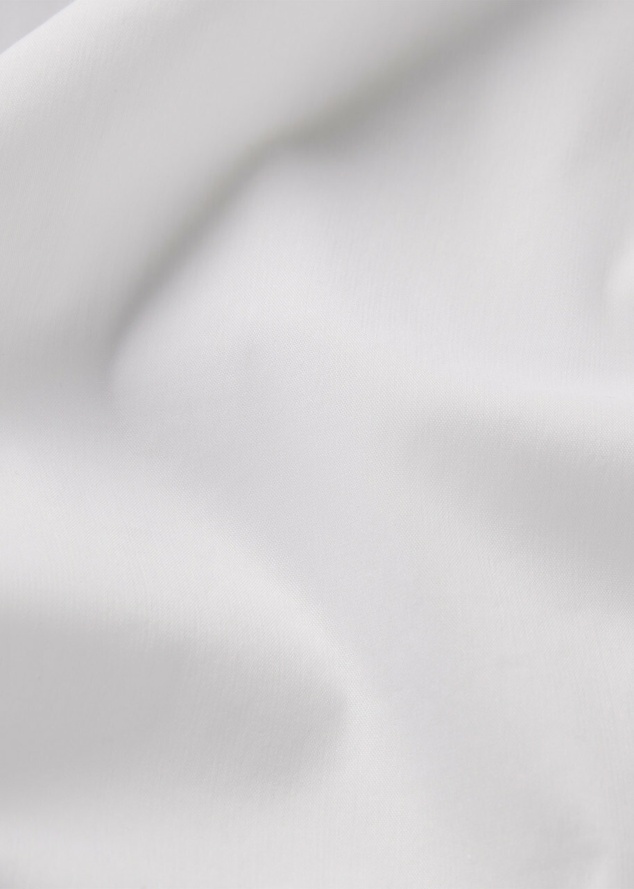 Skims Lace-trim Poplin Shorts White