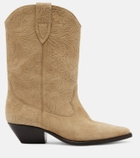 Isabel Marant Duerto suede cowboy boots