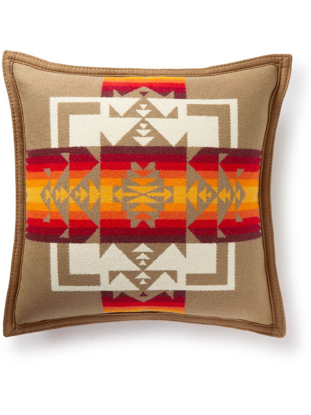 Photo: Pendleton - Chief Joseph Wool-Blend Jacquard Down Pillow