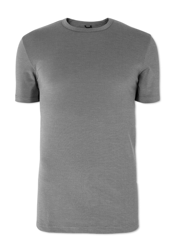 Photo: Reigning Champ - Polartec Delta Piqué T-Shirt - Gray