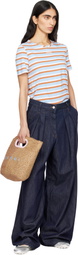 Marni Brown Paper Raffia Seaside Bag