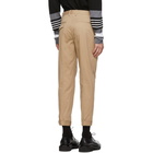 Neil Barrett Beige Microweave Cotton Trousers