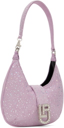 Les Petits Joueurs Purple Cindy Baguette Bag