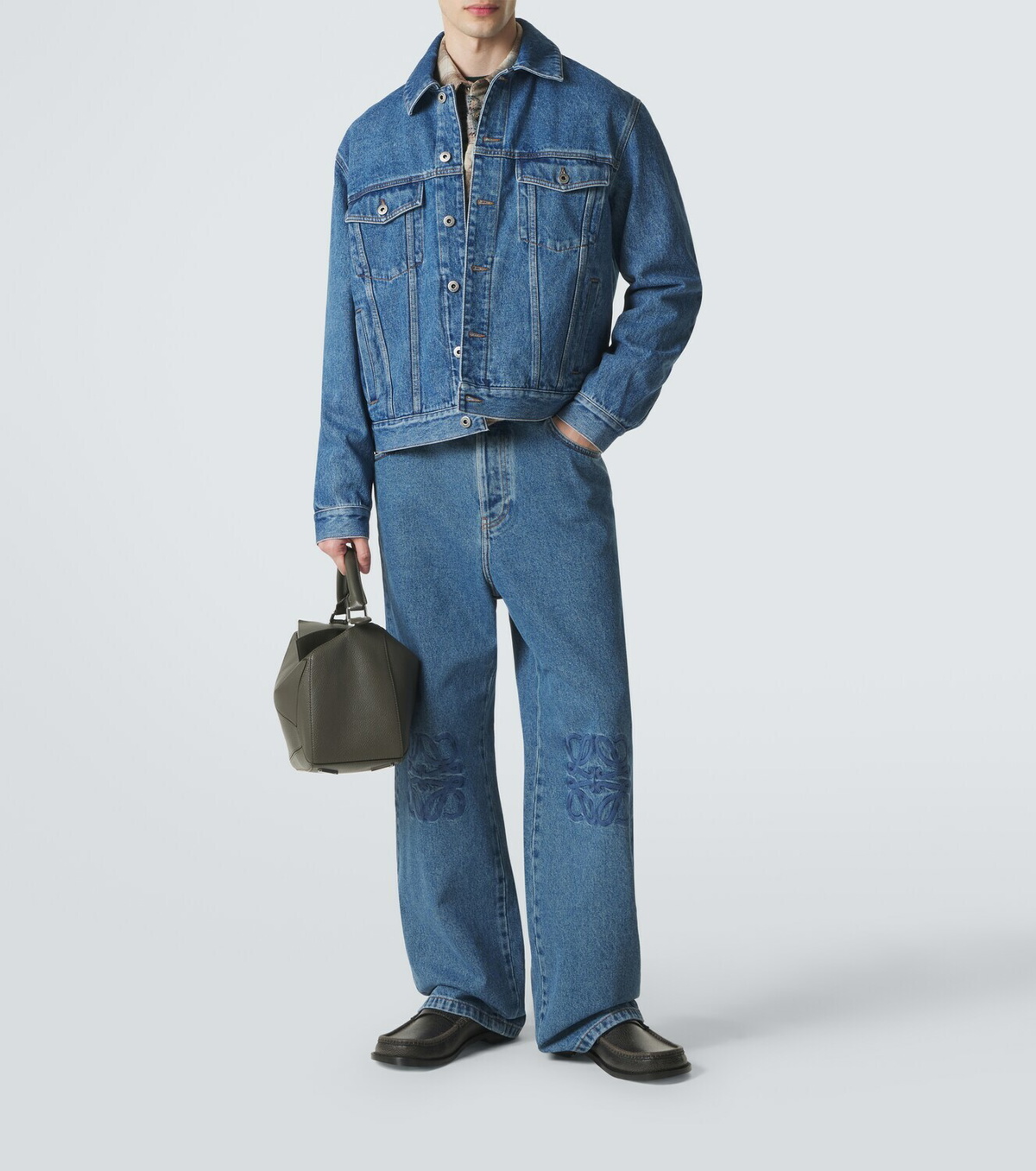 Loewe Anagram straight jeans
