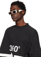 Balenciaga White Dynasty Sunglasses