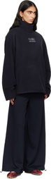MM6 Maison Margiela Black Salomon Edition Mesh Sweatpants