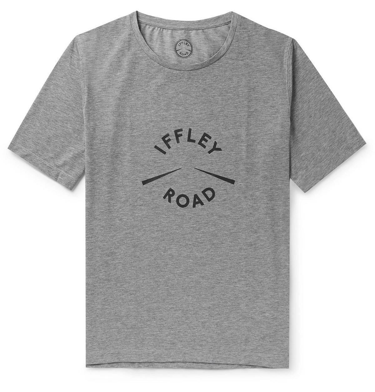 Photo: Iffley Road - York Logo-Print Drirelease Cotton-Jersey T-Shirt - Gray