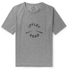 Iffley Road - York Logo-Print Drirelease Cotton-Jersey T-Shirt - Gray