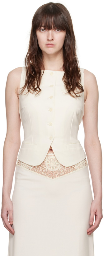 Photo: Beaufille Off-White Innes Vest