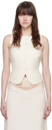 Beaufille Off-White Innes Vest