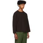 Homme Plisse Issey Miyake Brown Rustic Three-Quarter Sleeve T-Shirt