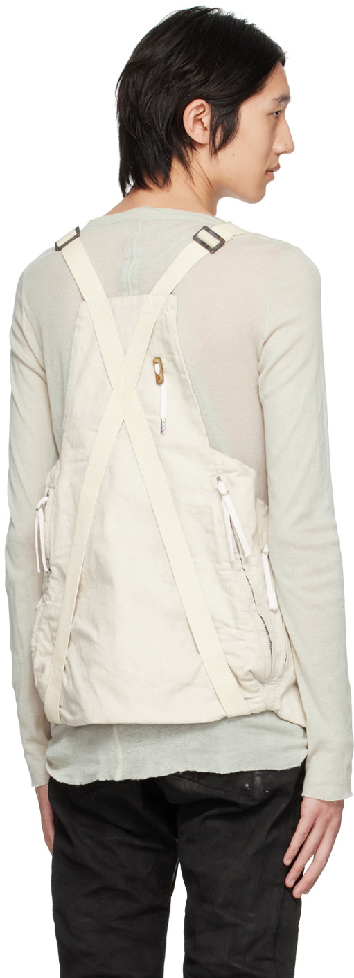 Boris Bidjan Saberi Beige Vest Bag 2.1 Vest Boris Bidjan Saberi