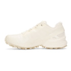 Boris Bidjan Saberi White Salomon Edition Speedcross 3 Clear Sneakers