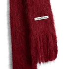 Acne Studios Kinna Skinny Scarf in Burgundy 
