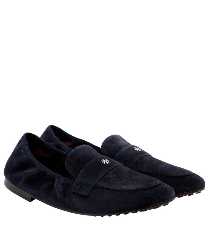 Photo: Tory Burch Logo suede loafers