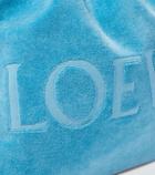 Loewe Paula's Ibiza Medium logo terry pouch