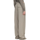 Rick Owens Taupe Tower Dietrich Drawstring Lounge Pants