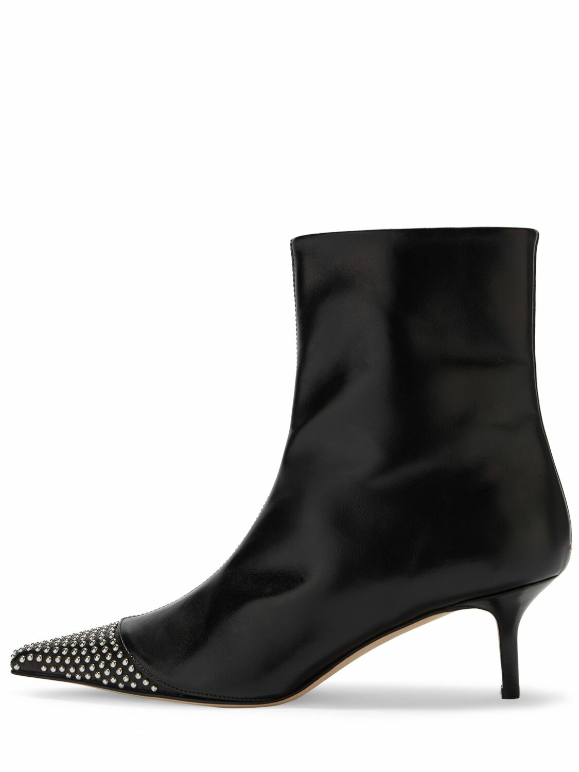 【関税込み】Kala Ankle Boots - Aeyde - Leather - Black AEYDE Kala Calf Leather Black Booties | Shopbop