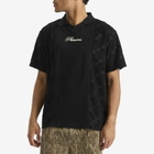 Pleasures Men's Planets Polo Shirt in Black