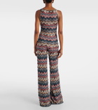 Missoni Zigzag lamé tank top