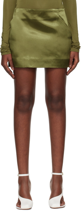 Photo: Paris Georgia Green 09 Cass Miniskirt