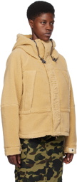 BAPE Beige Embroidered Jacket