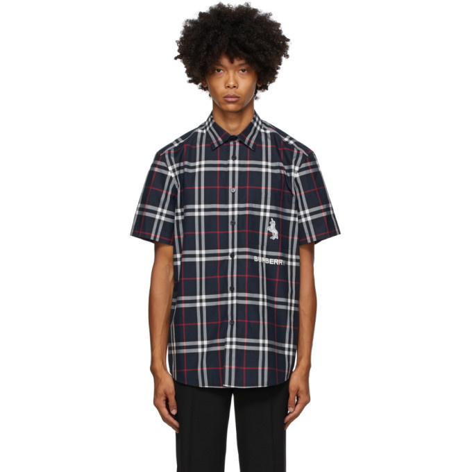 Photo: Burberry Navy Coleford Short Sleeve Shirt