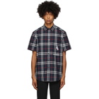 Burberry Navy Coleford Short Sleeve Shirt